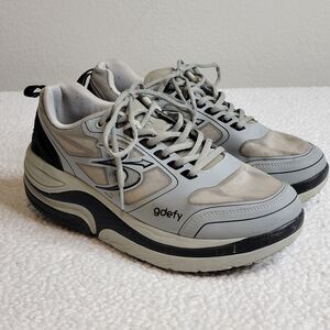 Gdefy Gravity Defyer Men's Size 9 Extra Wide Ion Gray Shoes US TB9022MGS-XW